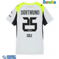 Borussia Dortmund Niklas Sule #25 Gostujuci Dres za Ženska 2025-26 Kratak Rukav